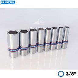 JEUX CLE A DOUILLE 3/8" S.L 8PCS KING TONY - Image 2