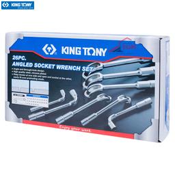 JEUX CLE A PIPE 26PCS 6A32 KING TONY - Image 1