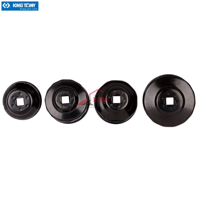 KIT CLE FILTRE A ENCOCHE 4PCS KING TONY