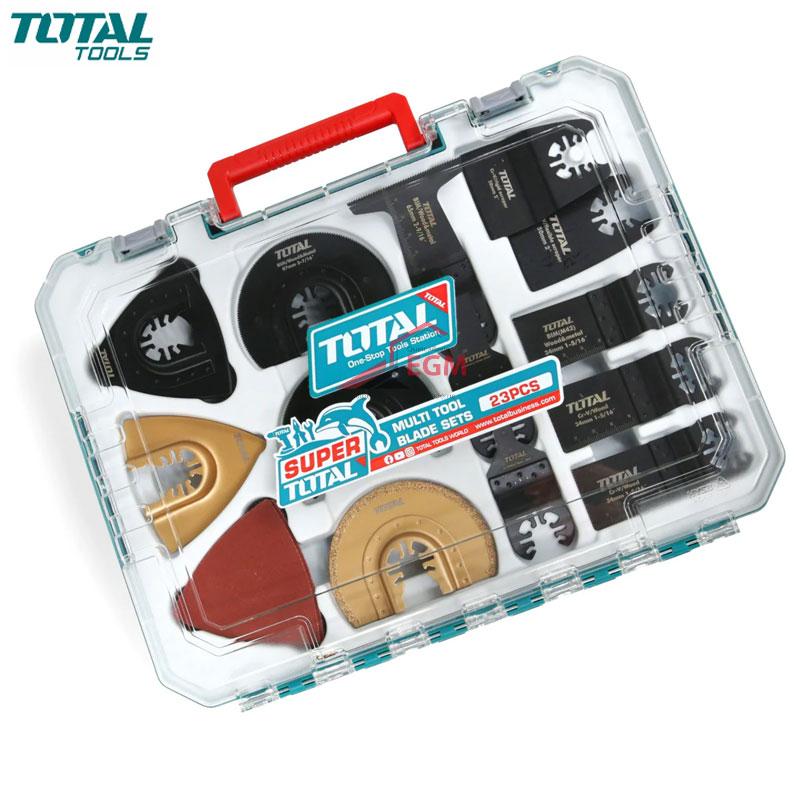 COFRE D'ASSORTIMENT D'ACCESSOIRE POUR SCIE MULTI-TOOLS 23PCS TOTAL