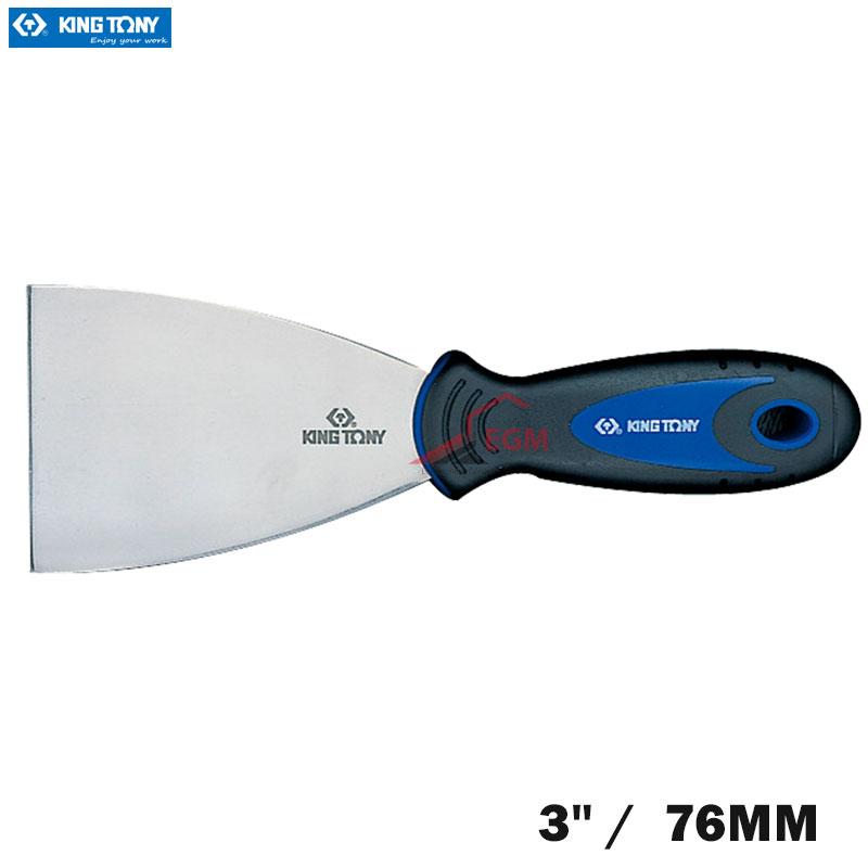 PALETTE DE GRATAGE INOX 76MM KING TONY