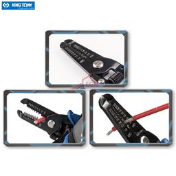 PINCE A DENUDER 0.2-2.6MM ET COUPE CABLE 6MM KING TONY - Image 2