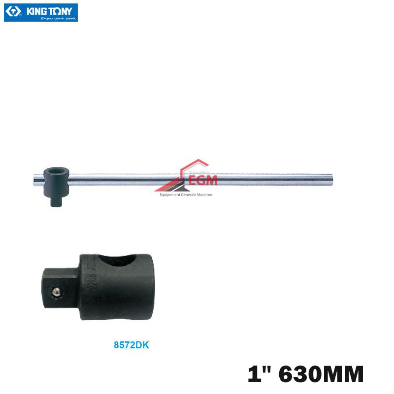 POIGNE COULISSANTE 1" 630MM KING TONY