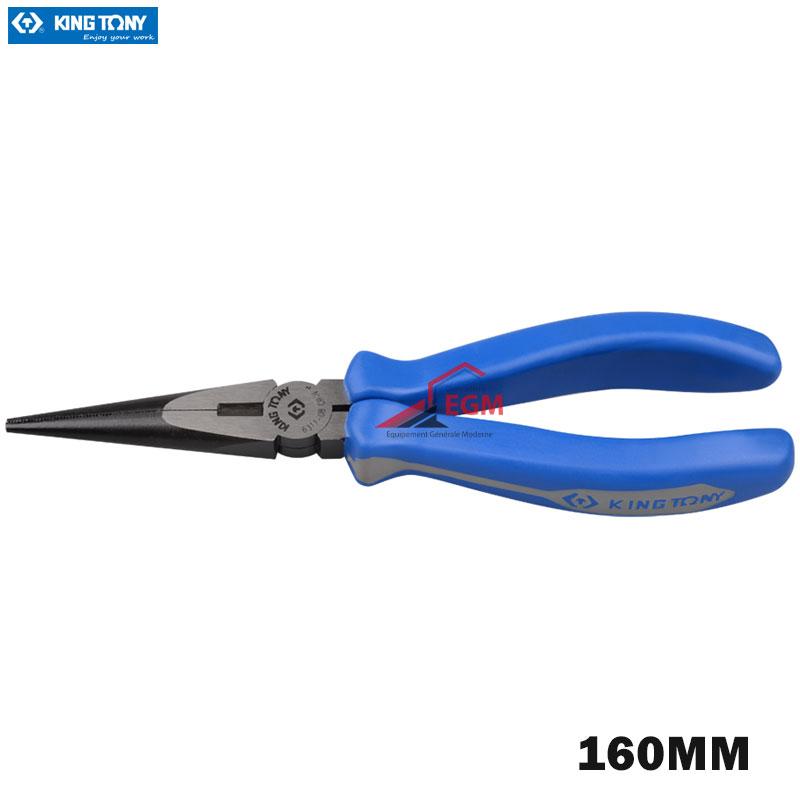 PINCE BEC LONG 1/2 R 160MM KING TONY