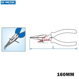 PINCE BEC LONG 1/2 R 160MM KING TONY - Image 2