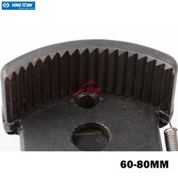 CLE A FILTRE A HUILE AUTO-SERRANTE 60-80MM KING TONY - Image 2