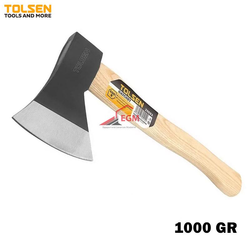 HACHETTE MANCHE BOIS 1000GR TOLSEN