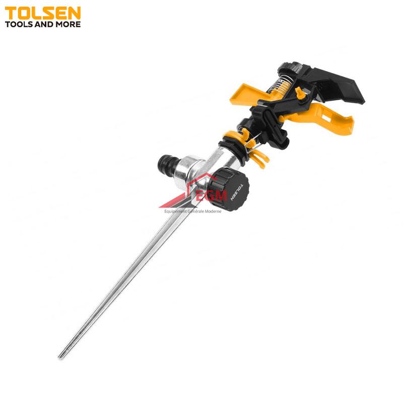 ARROSEUR ROTATIF DE GAZON A PIQUE TOLSEN