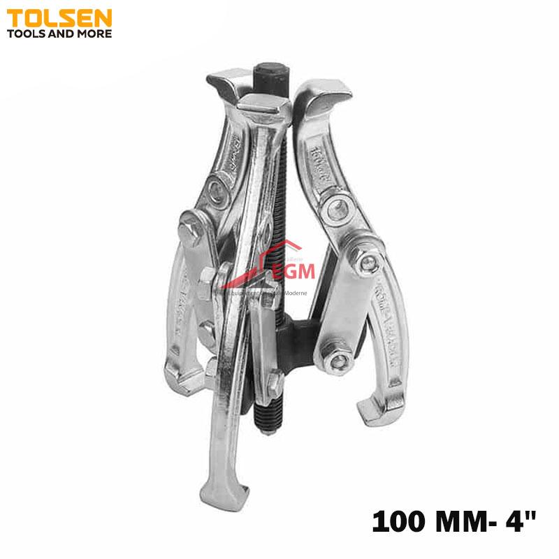 ARRACHE ROULEMENT INDUSTRIEL CR-V A 3 BRAS 100 MM- 4" TOLSEN