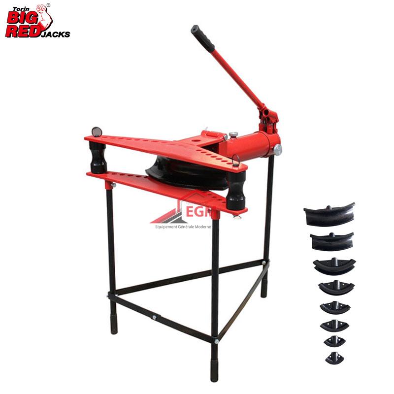 CINTREUSE POUR TUBE HYDRAULIQUE SUR TREPIEDS 16T 1/2"-3" BIG-RED