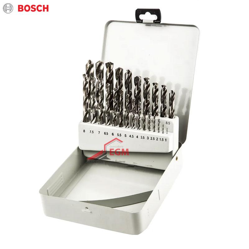 JEUX DE MECHE 25PCS HSS-G 1-13MM BOSCH