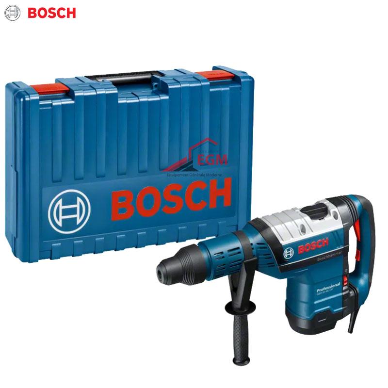 PERCEUSE PERFORATEUR SDS MAX GBH 8-45DV + 4 BURINS 1500W 12.5J BOSCH