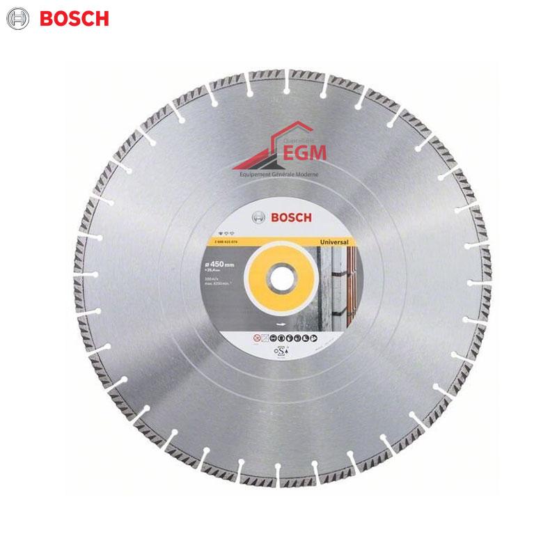 DISQUE DIAMANT D 450X25.4X3.9 UNIVERSAL PROFESSIONNELLE BOSCH