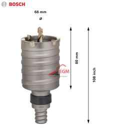 COURONE TREPAN 68X80X100 FILTE BOSCH - Image 3