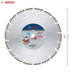 DISQUE DIAM D 350X20X3.3 D PRO UNIVERSAL PROF BOSCH - Image 2
