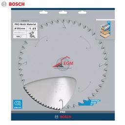 DISQUE CIRCUL CARBURE ALUMINUM 355X3.0MMX30 Z100 MULTI MATERIAL BOSCH - Image 2