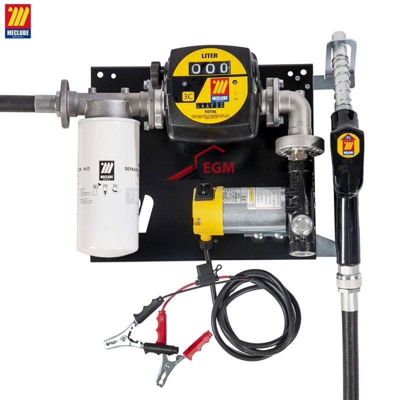 ELECTRO POMPE 12V DE GASOIL COMPTEUR ET PISTOLET MECLUBE