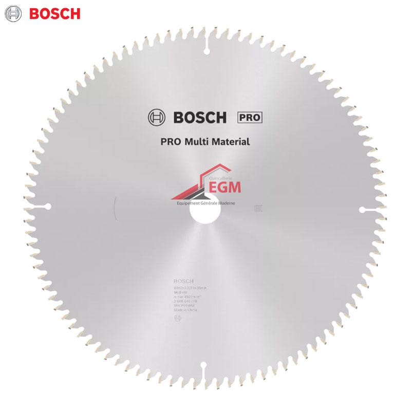 DISQUE CIRCULAIRE ALUMINUM D350X30 Z96 BOSCH