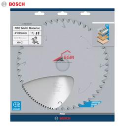DISQUE CIRCUL CARBURE POUR ALUMINUM 305X2.7X30 Z120 MULTI MATERIAL BOSCH - Image 3