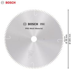 DISQUE CIRCUL CARBURE POUR ALUMINUM 305X2.7X30 Z120 MULTI MATERIAL BOSCH - Image 4