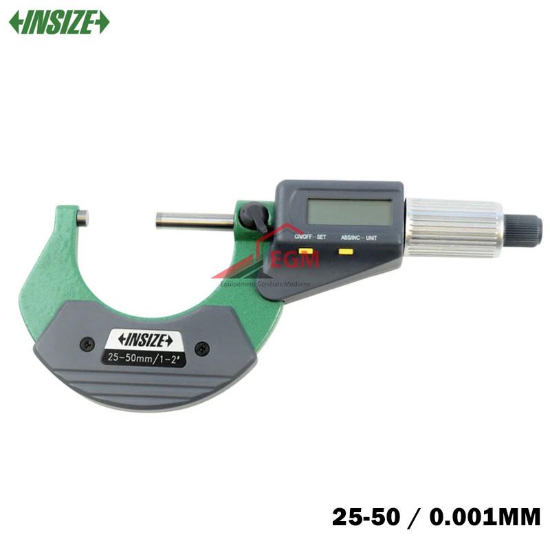 PALMEUR EXTERIEUR DIGITAL 25- 50 0.001MM INSIZE