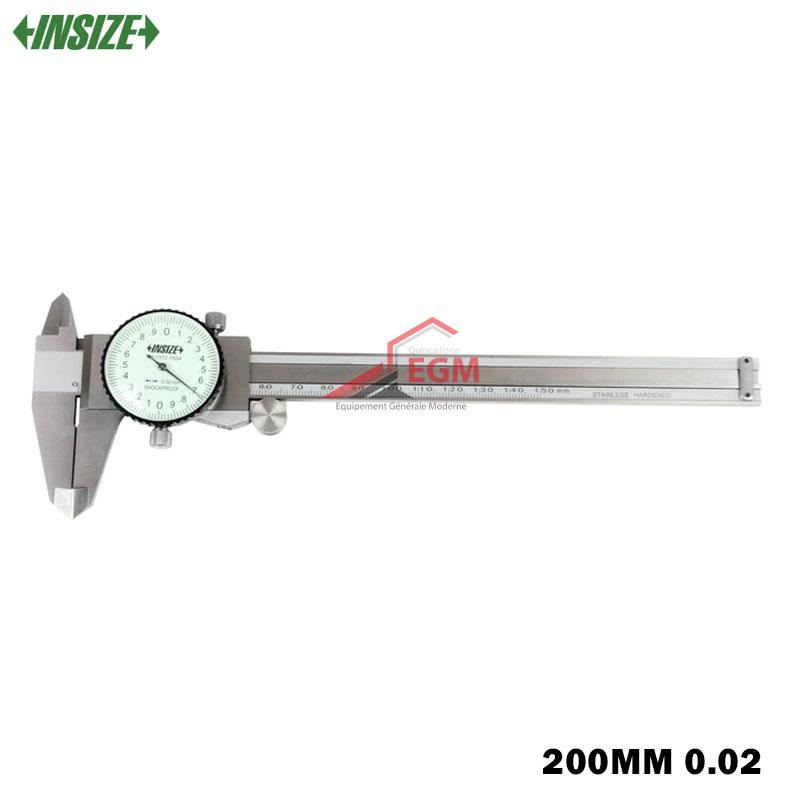 PIED A COULISSE A CADRON A 2 BEC 200MM 0.02 INSIZE