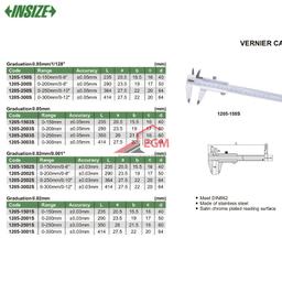 PIED A COULISSE INOXYDABLE 2 BEC 150MM 0.05MM/1/128" MONO BLOC INSIZE - Image 3