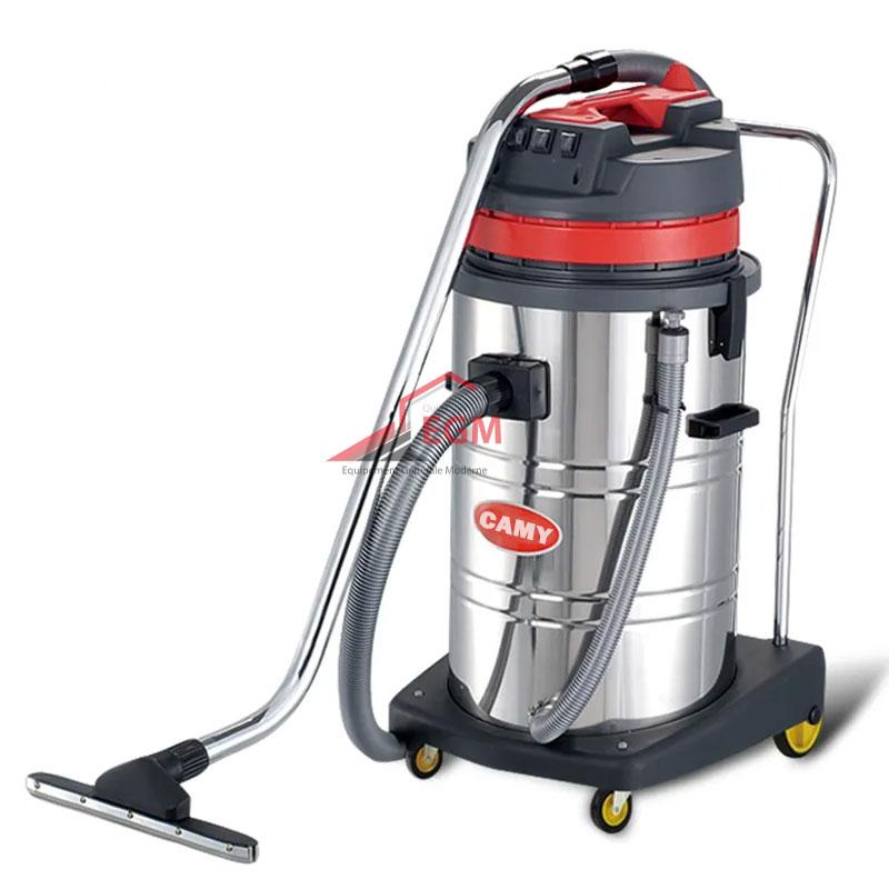 ASPIRATEUR 80L 3 MOTEUR 220V 3000W EN INOX CAMY