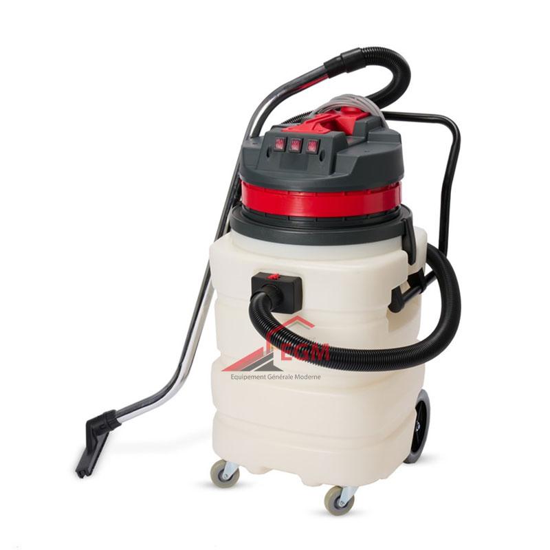 ASPIRATEUR 90L 3 MOTEUR AVEC ACC 220V 3000W EN PLASTIQUE CAMY