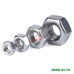 ECROU TH INOX A2-70 "304" DIN 934 ( PACK DE 100 PCS ) - Image 4