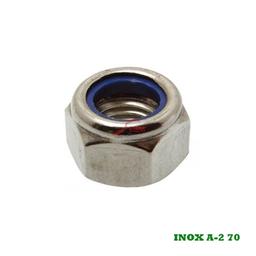 ECROU FREIN INOX A2-70 "304" DIN 985 ( PACK DE 100 PCS ) - Image 2