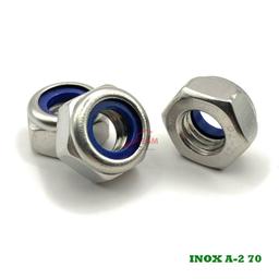 ECROU FREIN INOX A2-70 "304" DIN 985 ( PACK DE 100 PCS ) - Image 3