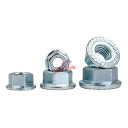 ECROU EMBASE EN ACIER ZINGUE "S.8" DIN 6923 ( PACK DE 100 PCS ) - Image 2