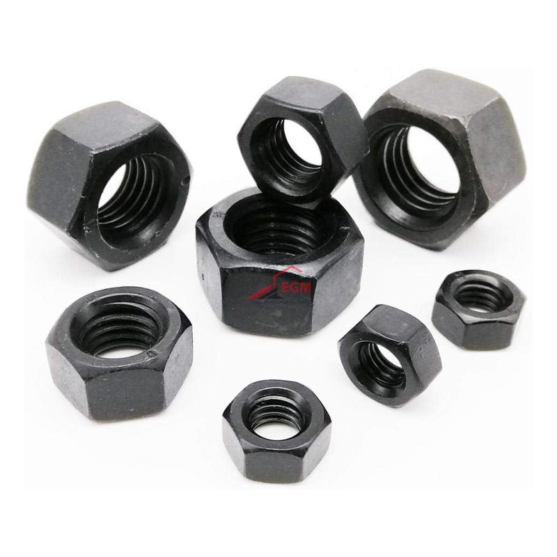 ECROU TH ACIER CL.8 "S.8" DIN 934 ( PACK DE 100 PCS )