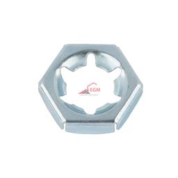 ECROU DE SECURITE PAL EN ACIER ZINGUE "S.8" DIN 7967 (PACK DE 100 PCS ) - Image 1