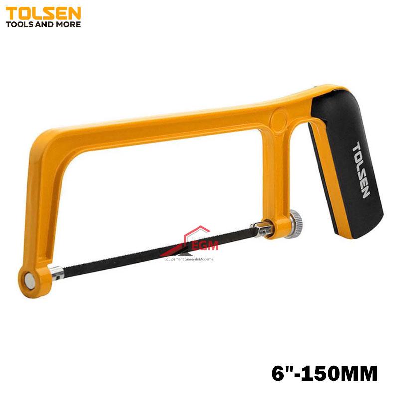 SCIE A METAUX MINI MANCHE PLASTIC 6"-150MM TOLSEN