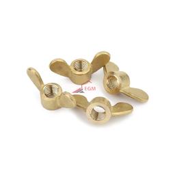 ECROU PAPILLON LAITON DIN 315 ( PACK DE 100 PCS ) - Image 1