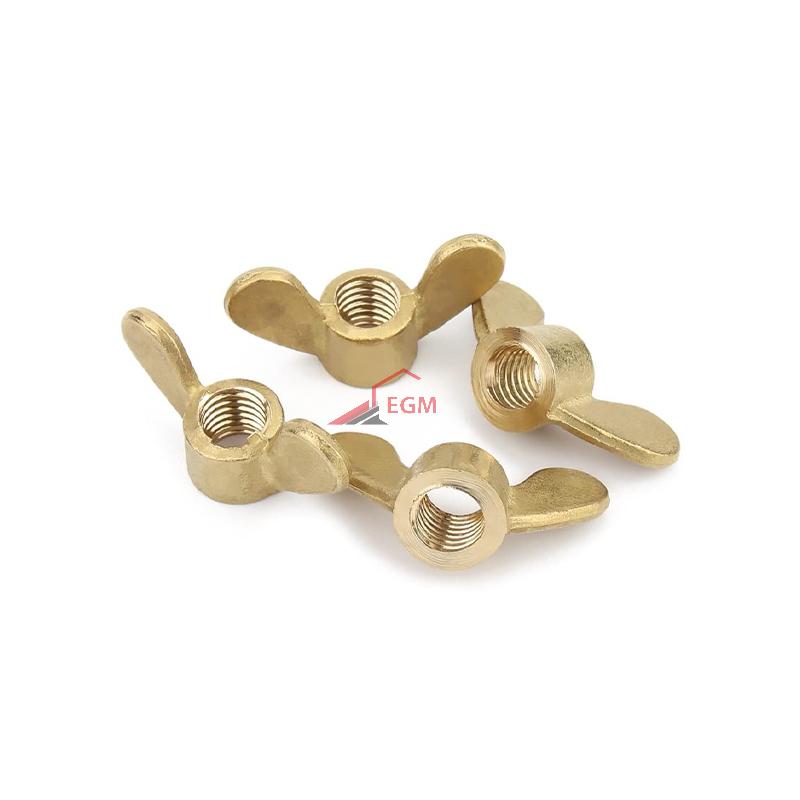 ECROU PAPILLON LAITON DIN 315 ( PACK DE 100 PCS )