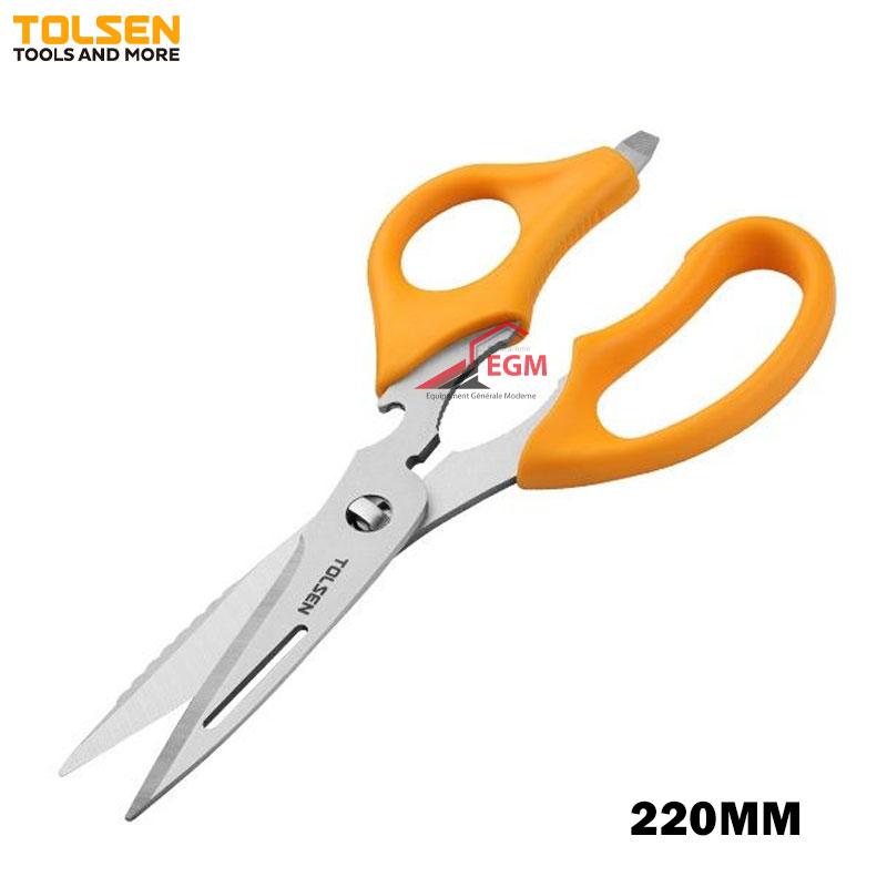 CISEAU D'ATELIER MULTI-USAGE INDUSTRIEL 220MM TOLSEN