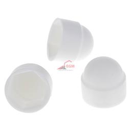CACHE ECROU POLYETHYLENE BLANC ( PACK DE 100 PCS ) - Image 1