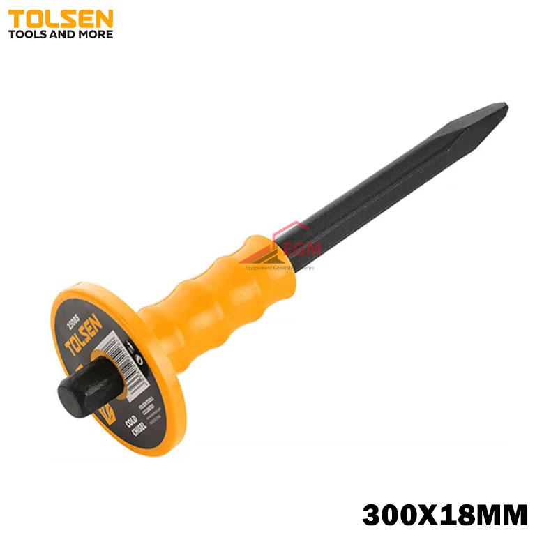 BURIN POINTE 300X18MM AVEC PROTEGE TOLSEN