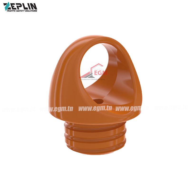 SUPPORT DE DELINEATEUR DE TRAFIC POUR CHAINE ZEPLIN