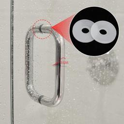 RONDELLE PLAT EN PLASTIQUE SOUPLE TRANSPARENT ( PACK DE 100 PCS ) - Image 4