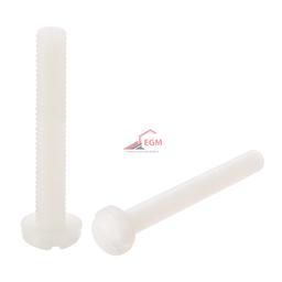 VIS A METAUX TETE CYLINDRIQUE FONDUE EN NYLON 6.6 DIN 84 ISO 1207 ( PACK DE 100 PCS ) - Image 1