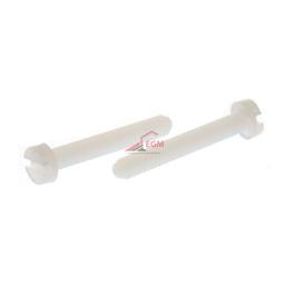 VIS A METAUX TETE CYLINDRIQUE FONDUE EN NYLON 6.6 DIN 84 ISO 1207 ( PACK DE 100 PCS ) - Image 3