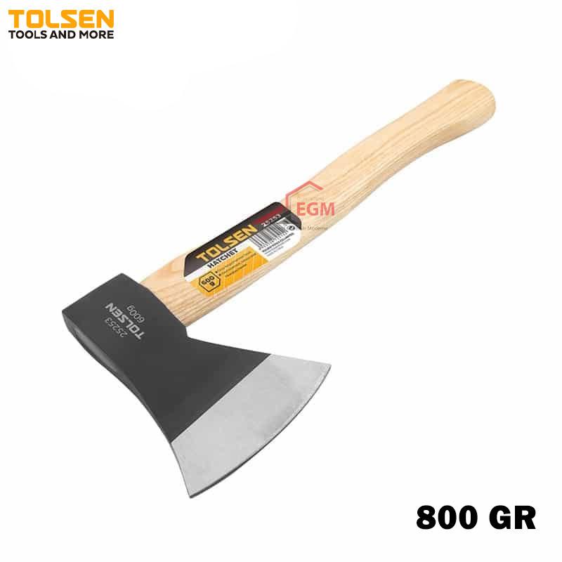 HACHETTE MANCHE BOIS 800GR TOLSEN