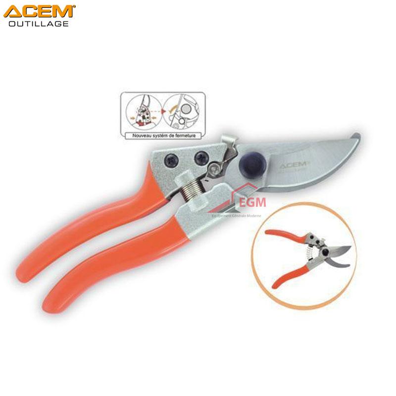 SECATEUR JARDIN AC008 ACEM EXTRA