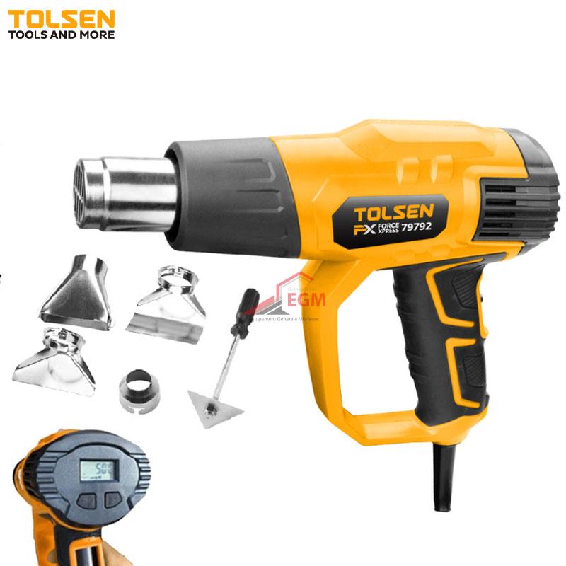 DECAPEUR THERMIQUE CONTROLE AJUSTABLE 50-600° 2000W TOLSEN