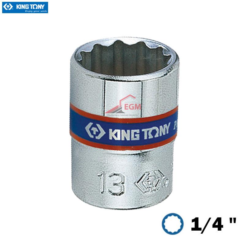 CLE A DOUILLE 1/4 SERIE COURTE 12P KING TONY