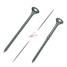 VIS A BOIS AGGLOMERE EN ACIER ZINGUE POZIDRIV DIN7505 ( PACK DE 100 PCS ) - Image 1